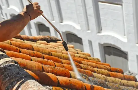 Nettoyage de toitures - Marchampt